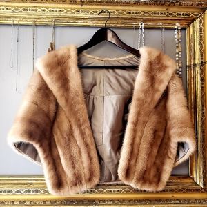 Vintage Fur Shaw